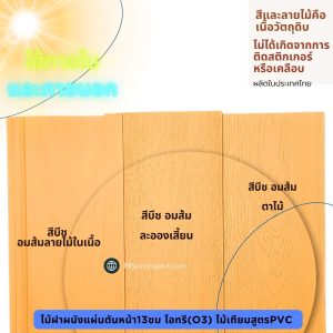 WC130-ไม้ผนัง ไม้ฝ้า สูตรภายนอก