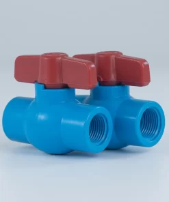 บอลวาล์วเกลียว พีวีซี C13.5 Ball Valve Faucet